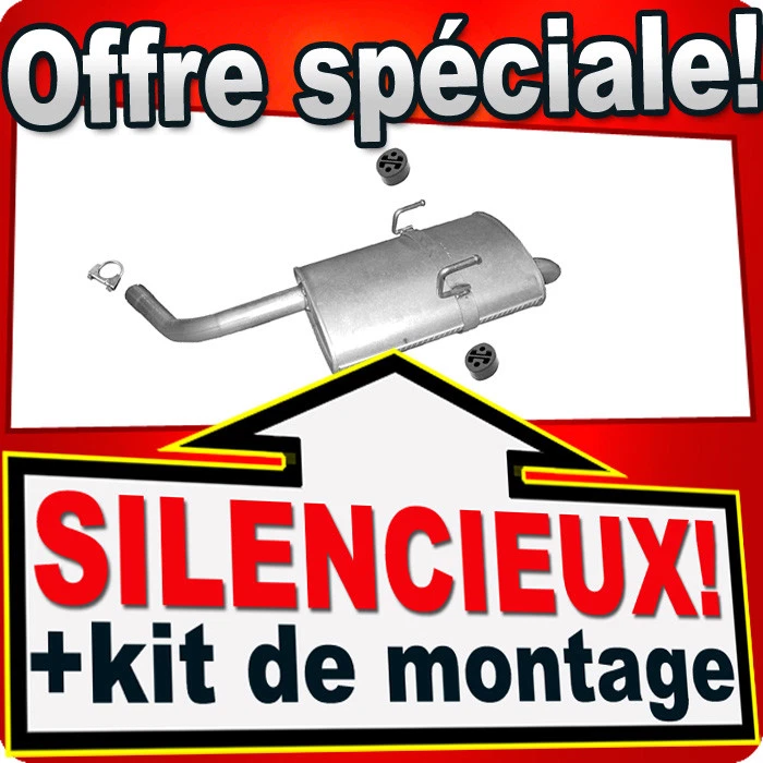 Silencieux Arriere pour ROVER 75 1.8 16V Berline 04.1999-01.2005 échappement - Photo 1/1