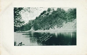 STEAMBOAT ROCK IA ? Iowa River South of Steamboat Rock - Picture 1 of 2