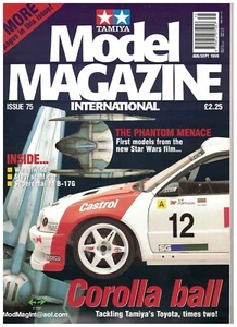 TAMIYA Model MAGAZINE INTERNATIONAL Issue 75 August/September 1999 - Picture 1 of 1