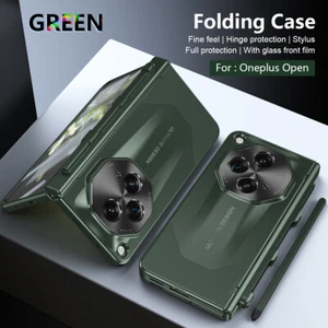 For OnePlus Open Full Body Hinge Case with Screen Protector/ Stylus/ Pen Holder - Picture 1 of 48
