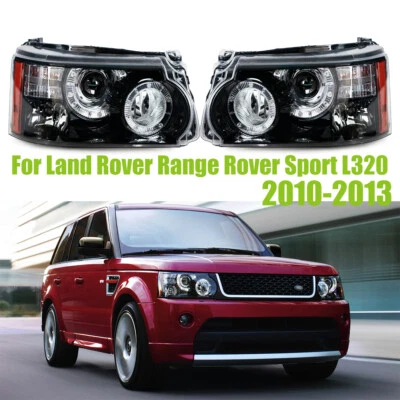 2Pcs For 2010-2013 Land Rover Range Rover Sport L320 Front Headlight Assembly - Imagem 1 de 4