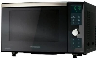 Panasonic NN-DF383B Kombi-Mikrowelle 23L Schwarz Inverter Grill Backofen - Bild 1 von 2