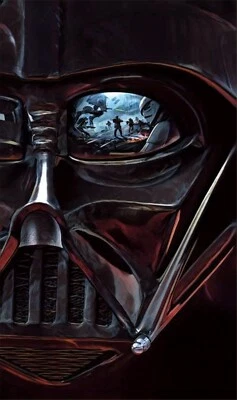 Impresiones deportivas clásicas - Star Wars - Darth Vader - Enorme lona Ready2Hang Foto 1 de 4