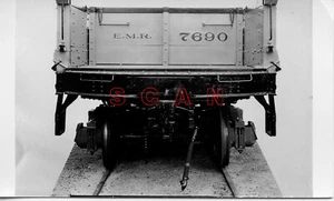 3G362 (2) RP 1930/50er EASTERN MICHIGAN EISENBAHNEN GONDELMÜLLWAGEN #7690 - Bild 1 von 2