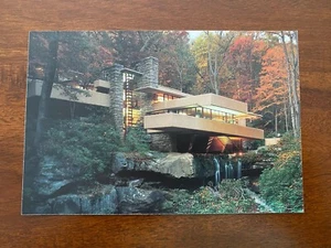 1989 Falling Water Post Card Junk Journal - Picture 1 of 2