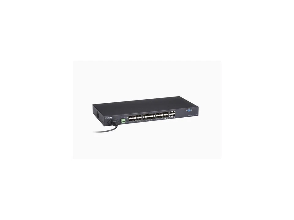 GIGABIT ETHERNET (1000-MBPS) MANAGED SWITCH - (20) SFP, (4) 100/1000-MBPS DUAL-M - Image 1 of 1
