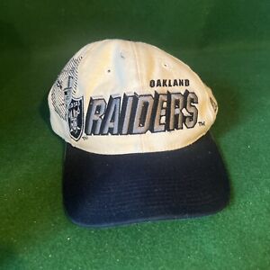 Vintage 1990s NFL Oakland Raiders Shadow Sports Specialties Snapback Hat READ!!