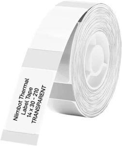 NIIMBOT Thermal Label Maker Paper 0.55"×1.18" Stickers Waterproof Tear-Resistant - Picture 1 of 12