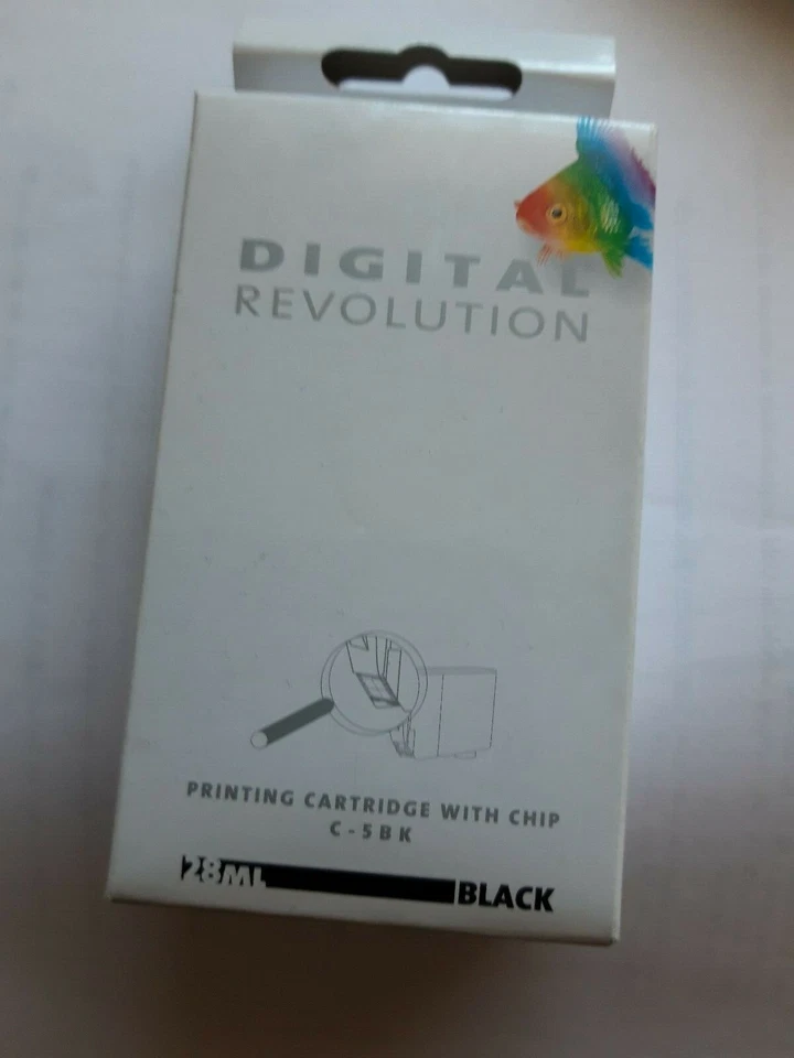 Canon CLI-5 Bk, Kompatibel, Digital Revolution, Rechnung m. Mwst. - Bild 1 von 1