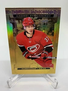 Andrei Svechnikov 22-23 UD Tim Hortons Gold Etchings G-4 Carolina Hurricanes - Picture 1 of 2