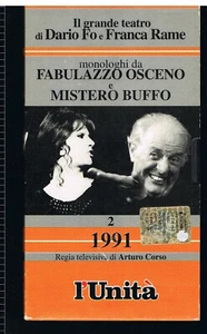 FABULAZZO OSCENO - 1991 - L'UNITA' - VHS - Picture 1 of 2
