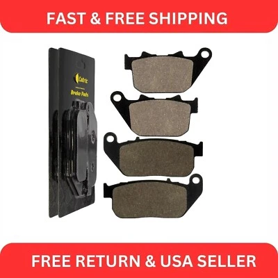 Front Rear Brake Pads for Harley Davidson Xl883L Sportster 883 Low 2005-2010 - Image 1 of 4