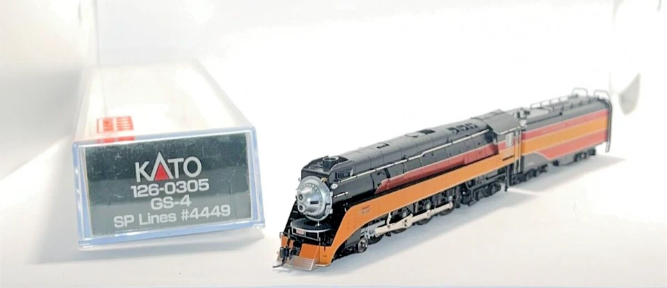N Scale KATO 126-0305 GS-4 SP Lines #4449 Original Box *RARE* - Image 1 of 4