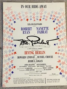 1962 IN OUR HIDE-AWAY Sheet Music MR. PRESIDENT Musical by Irving Berlin - Picture 1 of 4