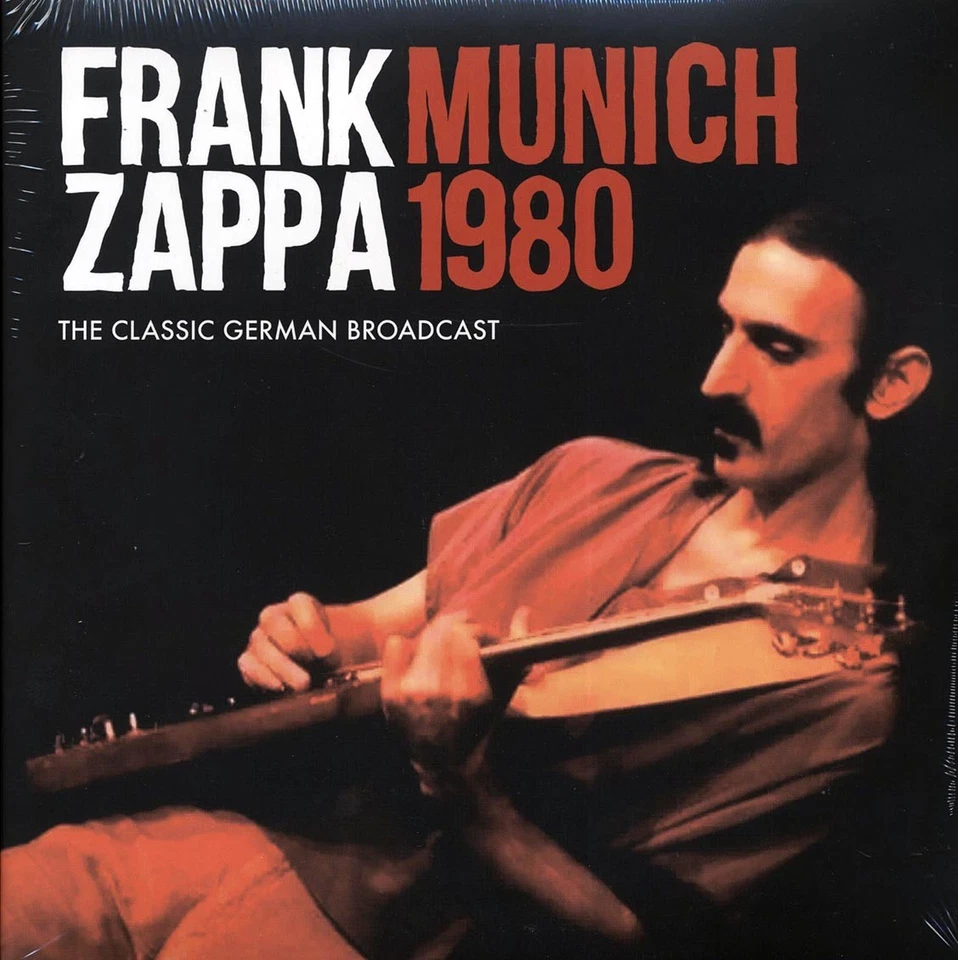 Frank Zappa Munich 1980 The Classic German Broadcast 2019 Parachute Para196lp