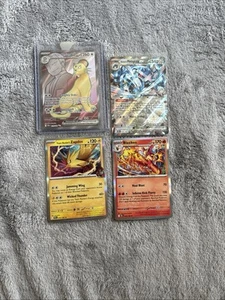 Pokemon TCG Destined Rivals 4 Card Lot PACK FRESH Team Rocket - Picture 1 of 1