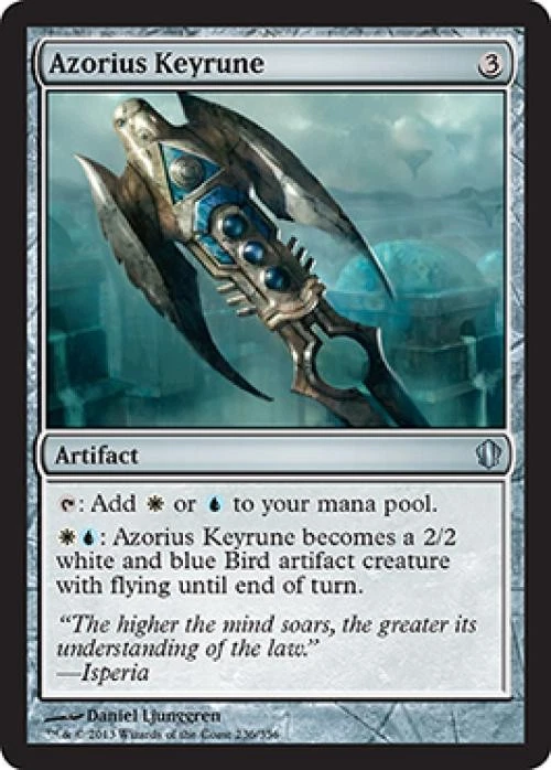 Azorius Keyrune - Medium Play MTG Commander 2013 Edition - Image 1 of 1
