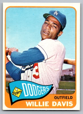 Willie Davis Dodgers 1965 Topps #435 Foto 1 de 3