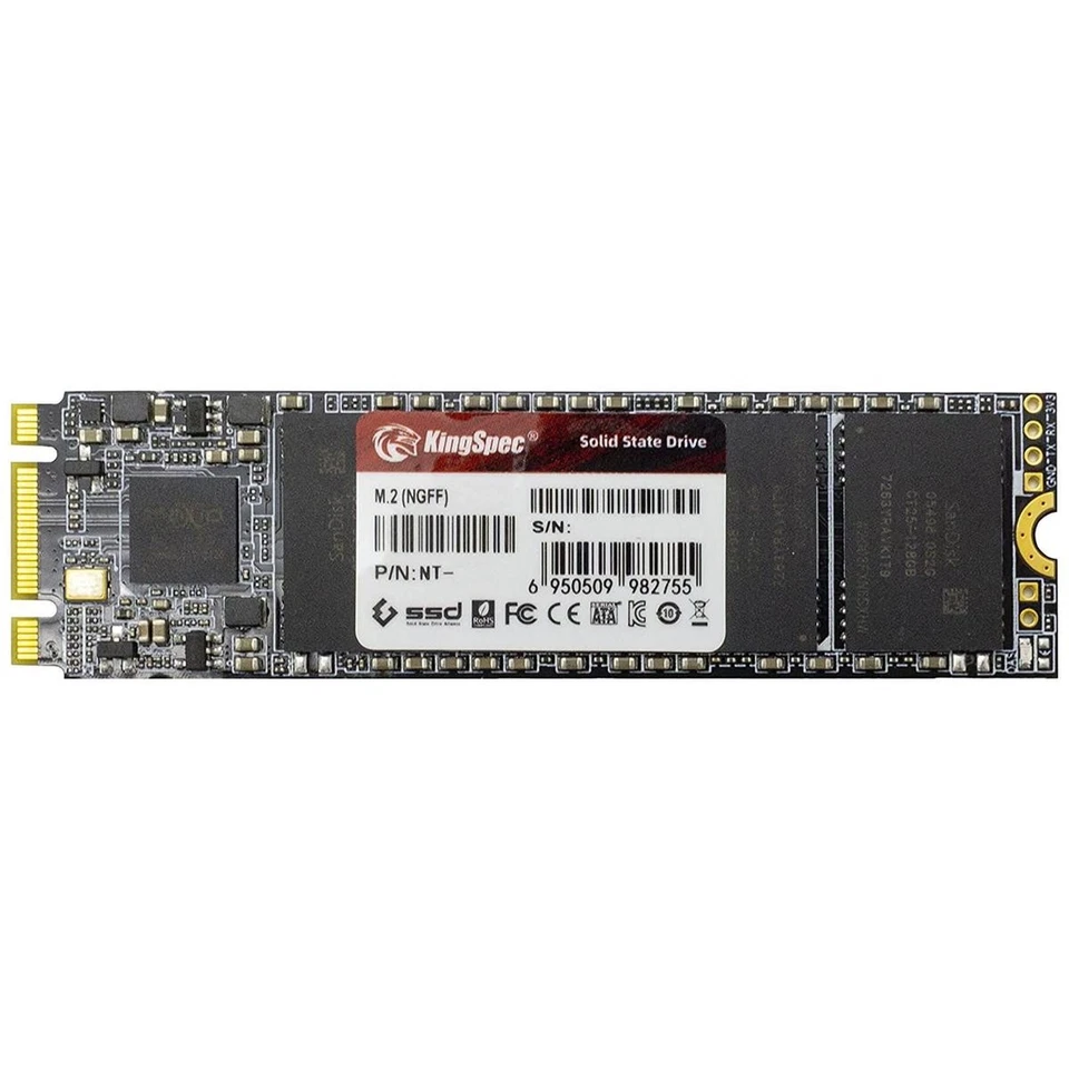 SSD M.2 SATA NGFF 128GB 2280 FESTPLATTE LENOVO DELL HP NOTEBOOK 120GB - Bild 1 von 1