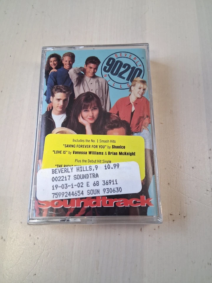Beverly Hills 90210 Soundtrack, 1992 Cassette Giant Records SEALED FREE SHIPPING - Image 1 of 4