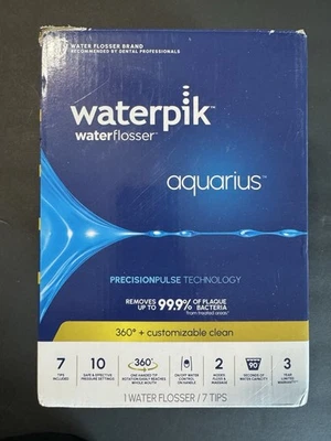 Waterpik Hydropulseur Water Flosser Acuario WP-660C Color Blanco NUEVO Sellado Foto 1 de 3