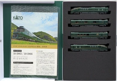 KATO 10-1965 87 Series Twilight Express Mizukaze N Scale 4 Car Basic Set - Image 1 of 4