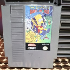 Acclaim The Simpsons: Bart vs. the World Nintendo NES NTSC-U/C US/Canada