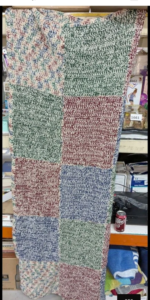 "Vitral vintage artesanal pastel afgano 62"""  Foto 1 de 1