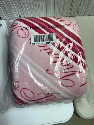 MANTA DE FELPA ACOGEDORA ROSA VICTORIA'S SECRET 50X60 NUEVA CON ETIQUETAS Foto 1 de 2