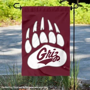 Montana Grizzlies Paw Garden Flag and Yard Banner - Picture 1 of 5