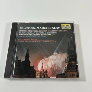 Leonard Slatkin - Tchaikovsky (Marche Slav; Rimsky-Korsakov Russian Easter CD - Picture 1 of 1