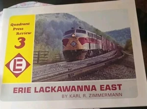 1975 Erie Lackawanna East Railroad Book By Karl R. Zimmerman - Picture 1 of 9