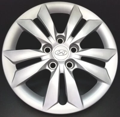 Tapacubos HYUNDAI SONATA CUBIERTA DE RUEDA DE LLANTA 2011 2012 2013 2014 Stock original de fábrica OEM Foto 1 de 4