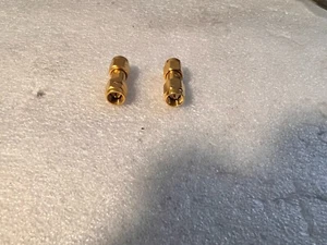 2Pcs SMA Male to SMA Male Plug RF Coaxial Adapter - Picture 1 of 1