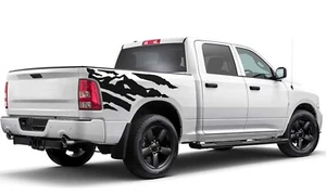 Bed mountain graphics stickers decal compatible with Dodge Ram - Picture 1 of 14