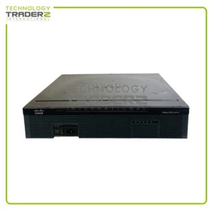 Cisco 2921/K9 V06 Series 2900 Integrated Services Router 47-22369-01 W/ 1x PWS - Picture 1 of 2