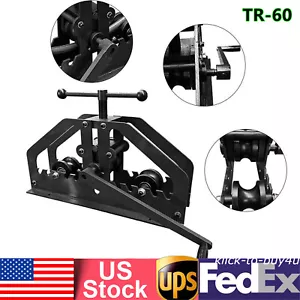 US Heavy Duty TR-60 Rundrohrwalze Industrie Tragbar Rohrwalzenbieger NEU - Bild 1 von 9