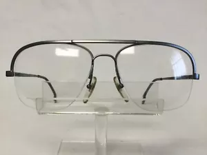 Vintage Fashion Italiana Tennis Flex Eyeglasses Sunglasses Gray Made in Italy - Picture 1 of 6