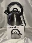 New Cuisinart Aura Professional Stainless Steel Whistle Tea Kettle 2 Qt Silver