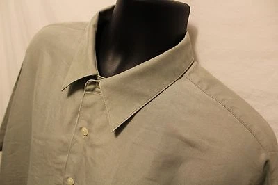 Men's Croft & Barrow shirt Sz XL Green s/S polynosic & Polyester button front  - Image 1 of 3