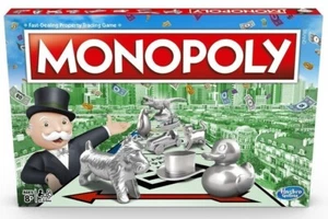 610063 MONOPOLY CLASSIC THE FAST PACED PROPERTY TRADING BOARD GAME AGES 8+ - Bild 1 von 2