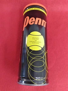 Vintage Penn Tennis Balls Can Made by The General Tire & Rubber Co. NEW SEALED - Picture 1 of 7