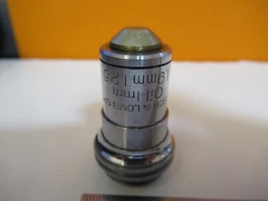 BAUSCH LOMB 97X OPTICS OBJECTIVE MICROSCOPE PART AS PICTURED &1E-C-83 - Picture 1 of 7