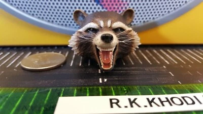 Hot toys Rocket MMS411 Deluxe version GOTG 1/6 open mouth head sculpt only! - Image 1 of 4