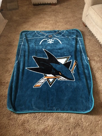 san jose sharks blanket Cover