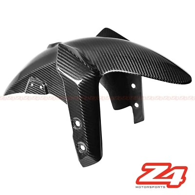 2014-2017 Yamaha FZ09 FZ-09 Carbon Fiber Front Fender Hugger Fairing Bodywork - Image 1 of 2