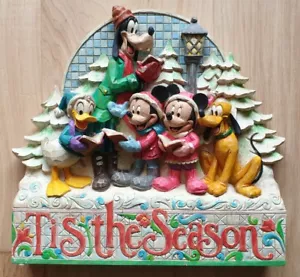 Disney Traditions - Mickey & Friends "Tis the Season" Plakette von Jim Shore - Bild 1 von 7