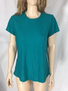 Damen-T-Shirt neu mit Etikett INC kurzärmlig Rundhalsausschnitt Oberteil - Bild 1 von 7