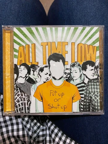 Signed ‘Put Up or Shut Up’ CD by All Time Low (all members signed) Cover
