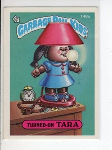 TURNED-ON TARA TOPPS GARBAGE PAIL KIDS CARD SERIES 4 #148A USED - Picture 1 of 1